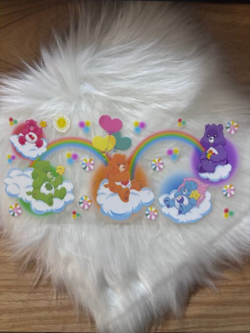 UV DTF Wrap- Rainbow Bears
